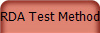 RDA Test Method